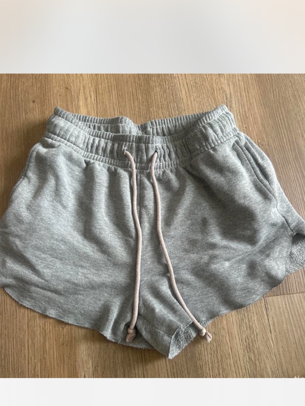 wild fable Light Gray Athletic Drawstring Shorts